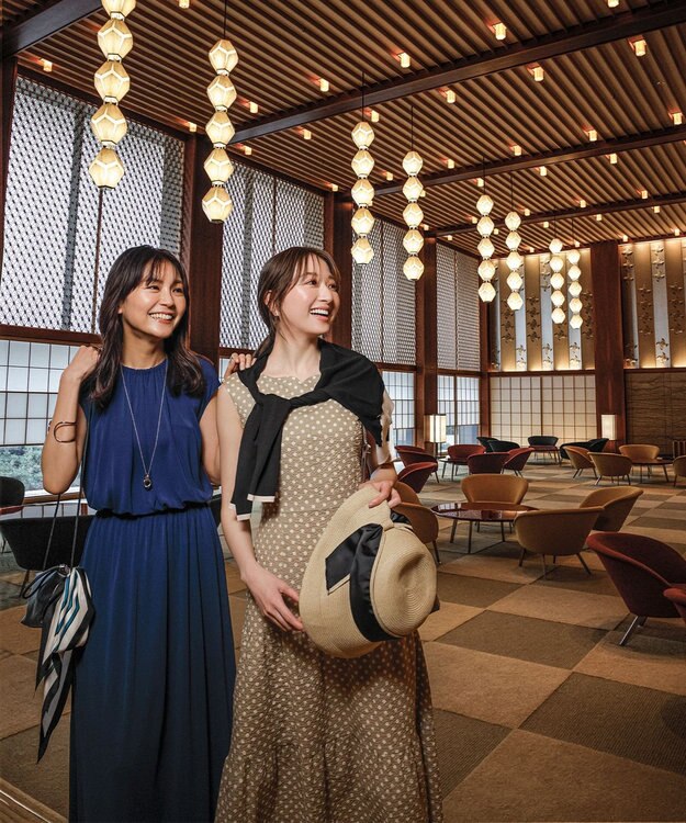 TOCCA 【洗える】MELODY ロング丈ドレス ベージュ系5