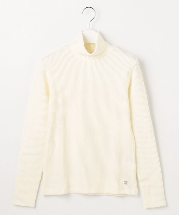 23区GOLF 【WOMEN】グランサーモリブハイネックニット アイボリー系