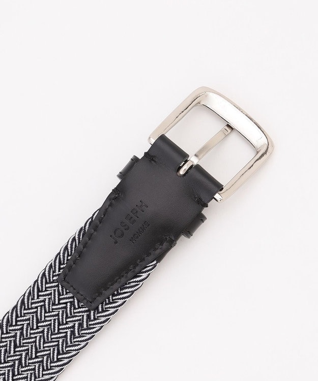 JOSEPH HOMME 新モデル【日本製】エラスティックベルト グレー系5