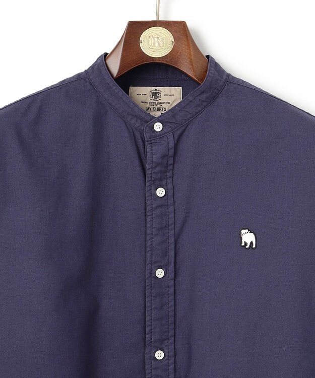 J.PRESS MEN このさりげなさが大人気【IVY COLLECTION】【UNISEX】バックブルオックスガーメントダイ シャツ ネイビー系