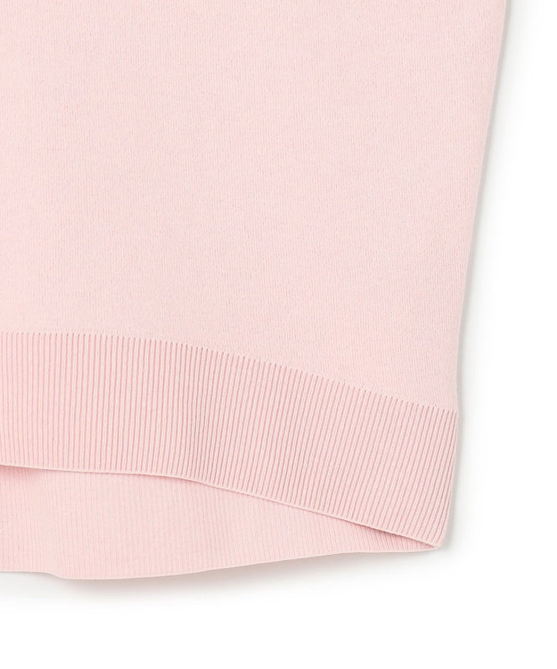 UNFILO コットンカシミヤニット フーディ ピンク