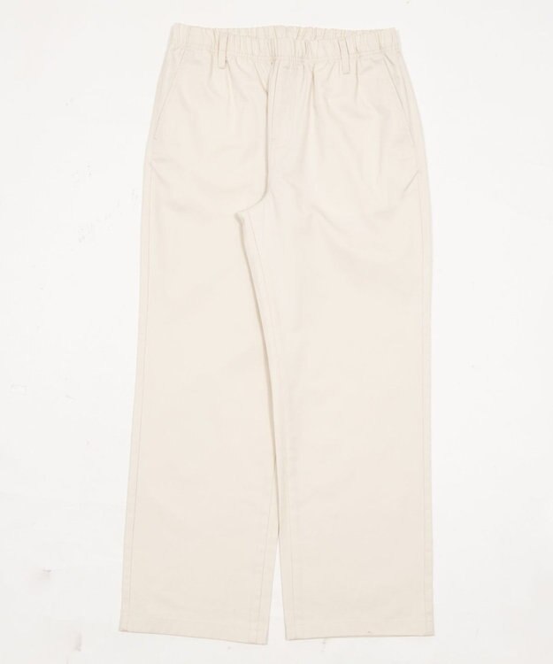 WEGO 【ユニセックス着用ITEM/XSSMLサイズ展開/ウエストゴム】ユルフィットコットンイージーパンツ キナリ