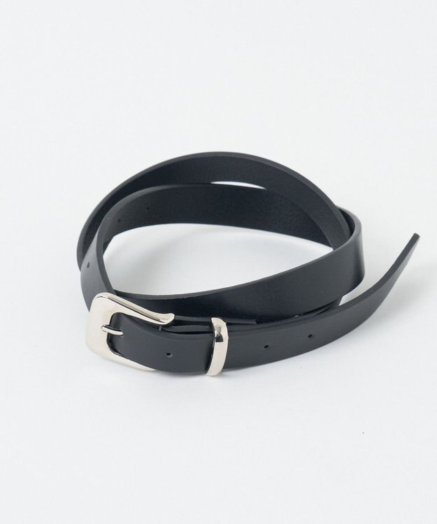 WEGO Lプレーン細ベルト ブラック