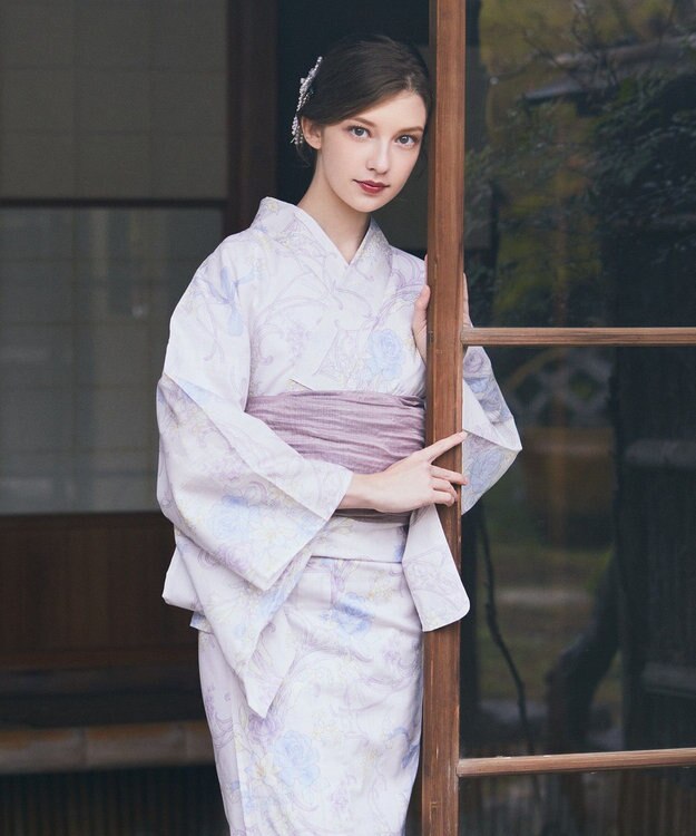 Maison de FLEUR フローラル浴衣 Multi