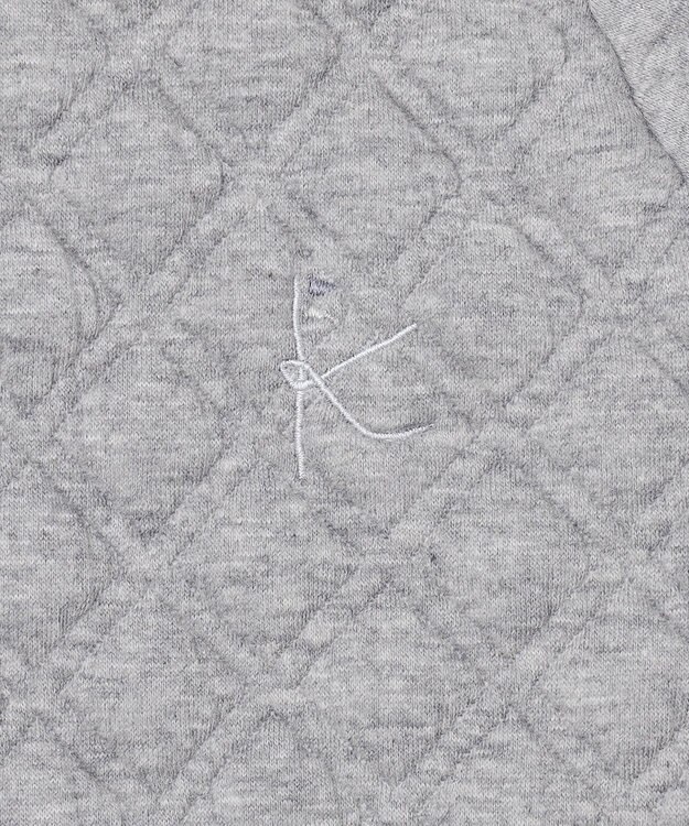 組曲 KIDS 【110-140㎝】ダイヤキルト ワンピース グレー系