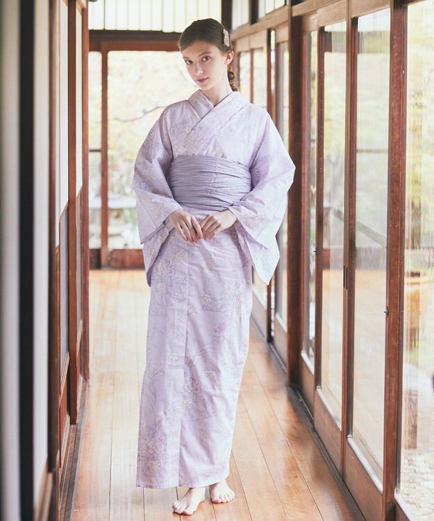 Maison de FLEUR フローラル浴衣 Lavender
