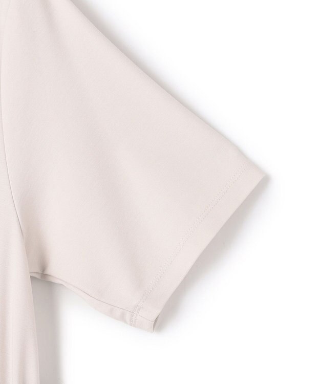 UNFILO BEAUTY FORM-T コンビワンピース グレージュ×ブラック