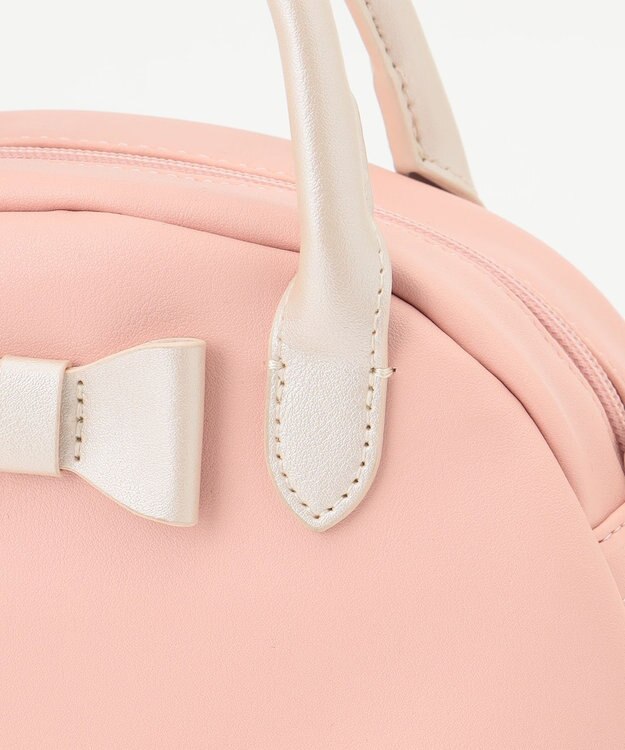 組曲 KIDS 【Fサイズ】ミニボストンバッグ ピンク系