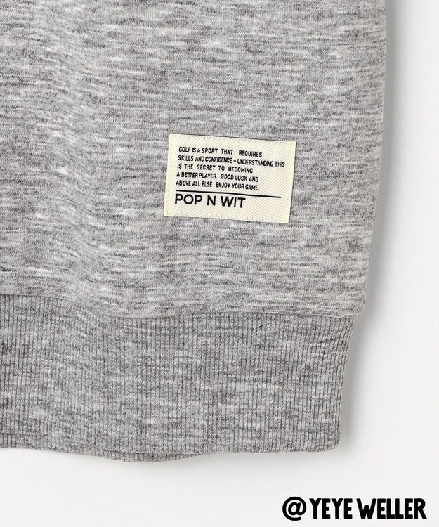 PW CIRCULUS 【UNISEX】【コラボアイテム】Yeyeコラボ スウェット ゴルフ グレー系