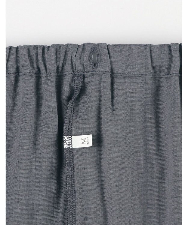 ワコール／睡眠科学 メンズ パジャマ 5分袖 半袖 9分丈 綿100%(天綿)(本体) 二重ガーゼ YGT145 睡眠科学／ワコール グレー