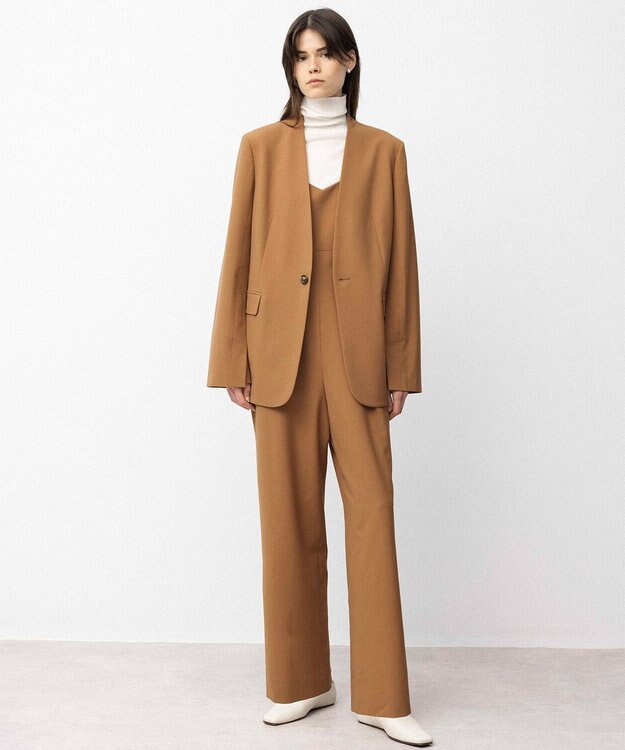 NAVE 【Nave】ウールポリエステルツイル ジャケット ベージュ系