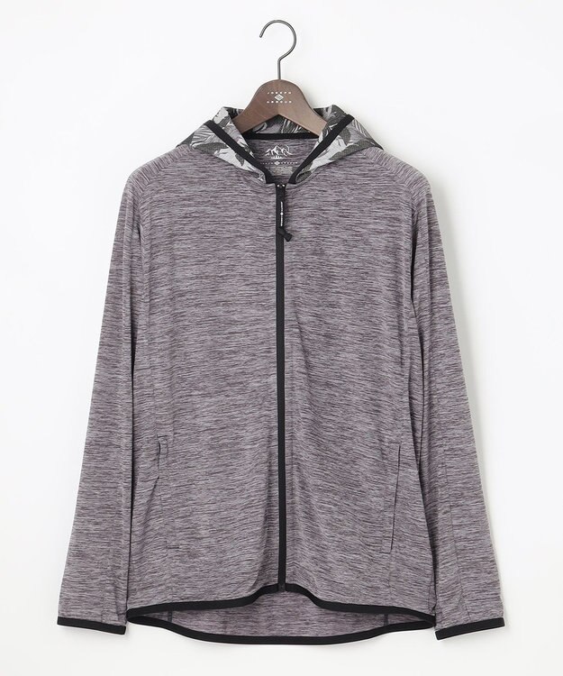 JOSEPH ABBOUD MOUNTAIN 【UNISEX】接触冷感 UV対策 クールスキンガードパーカー グレー系
