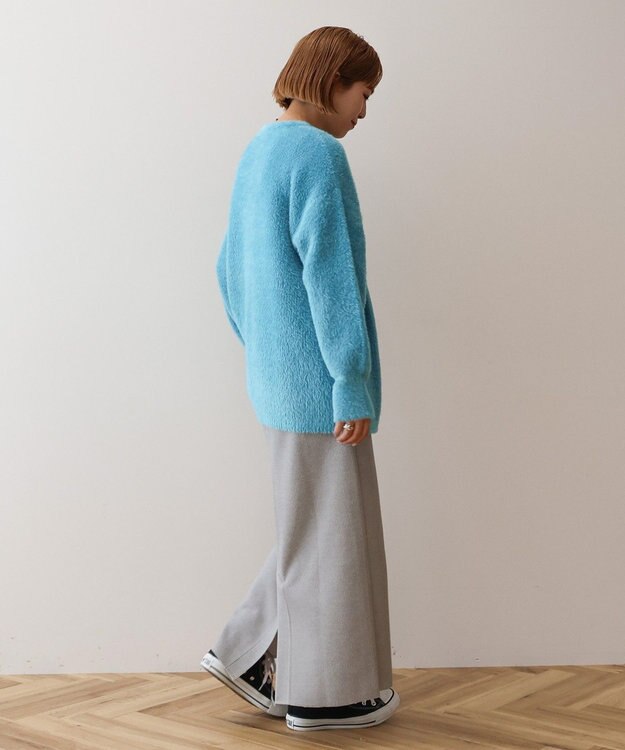 AMERICAN HOLIC 針抜きリブタイトスカート Ivory