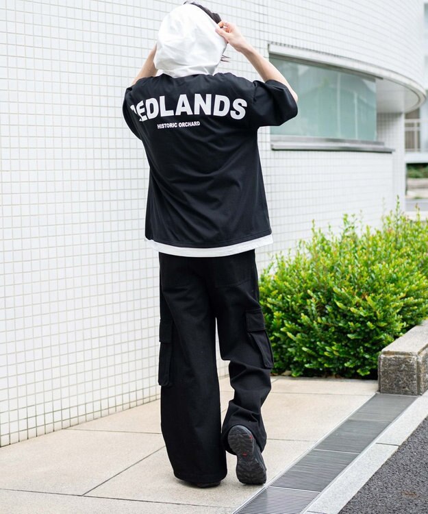 WEGO 【接触冷感/ユニセックス着用ITEM】エンボスロゴグラフィックTPK（SS） ブラック