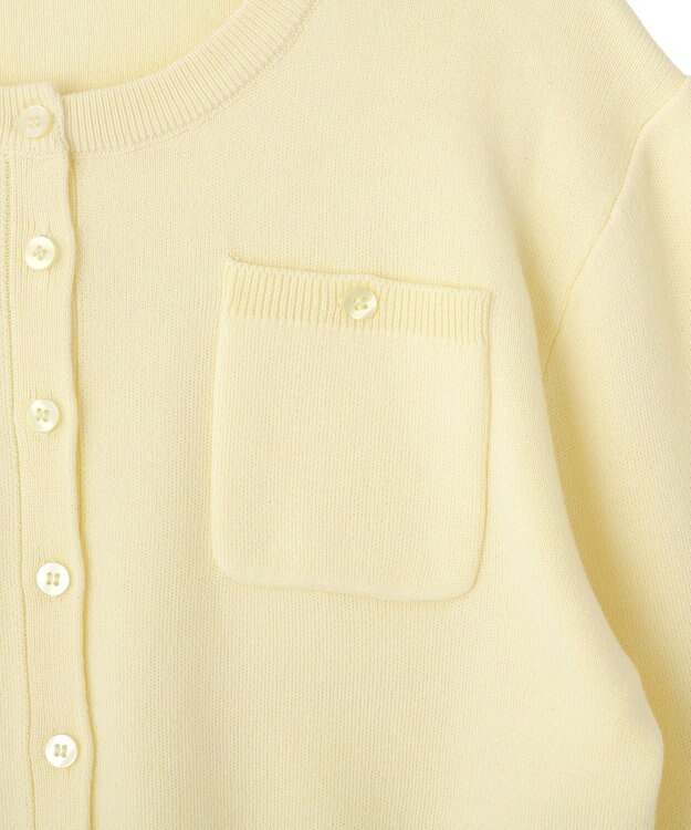 earth music&ecology ダブルポケットカーディガン Yellow