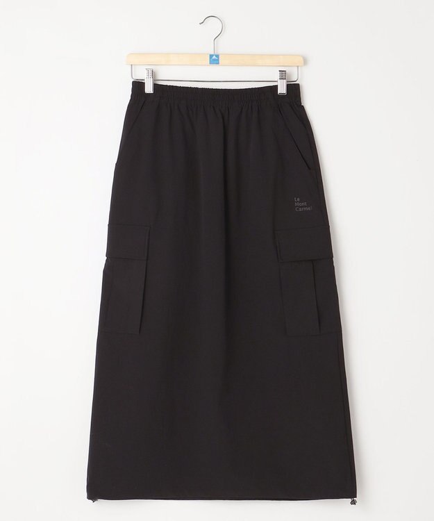 SHARE PARK LADIES 【撥水・UVカット・ストレッチ・軽量 】ナイロンカーゴスカート（S・Mサイズ） ブラック系