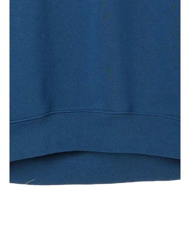 earth music&ecology 裏起毛チュニック Deep Blue