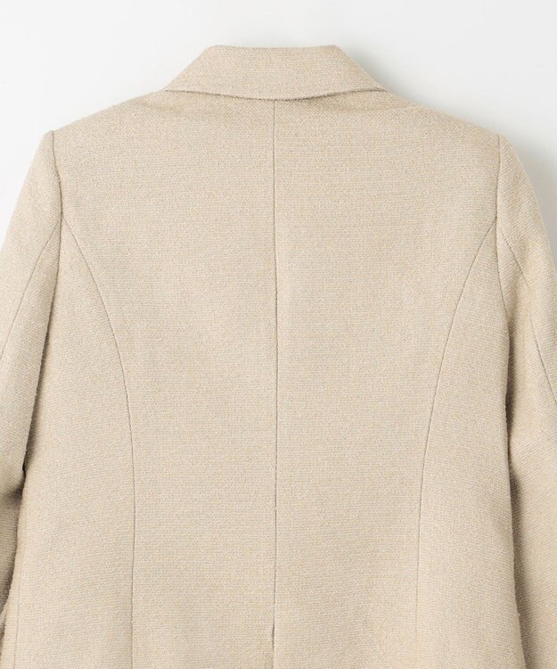 GRACE CONTINENTAL ツイードテーラージャケット ベージュ