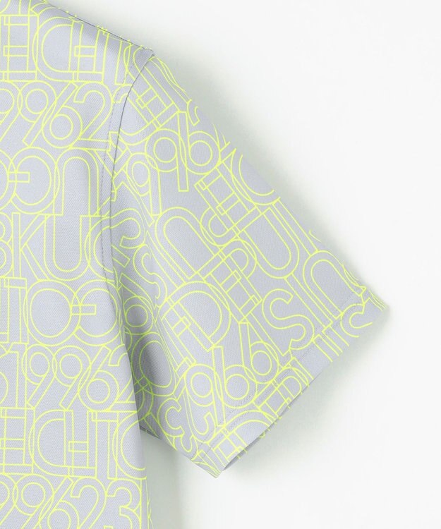 23区GOLF 【MEN】ロゴグラフィック ポロシャツ ライトグレー系5