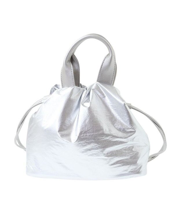 Green Parks ＯＹＯ．ＨＡ　中綿ミニ巾着バッグⅡ Silver