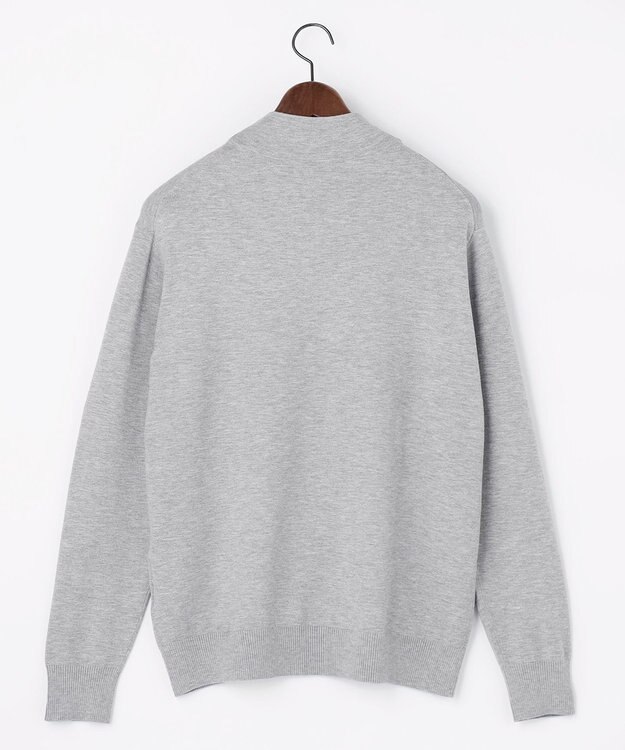 JOSEPH ABBOUD 【チクチクしない/イージーケア/3シーズン対応/サスティナブル】SNOWY モックネックニット ライトグレー系