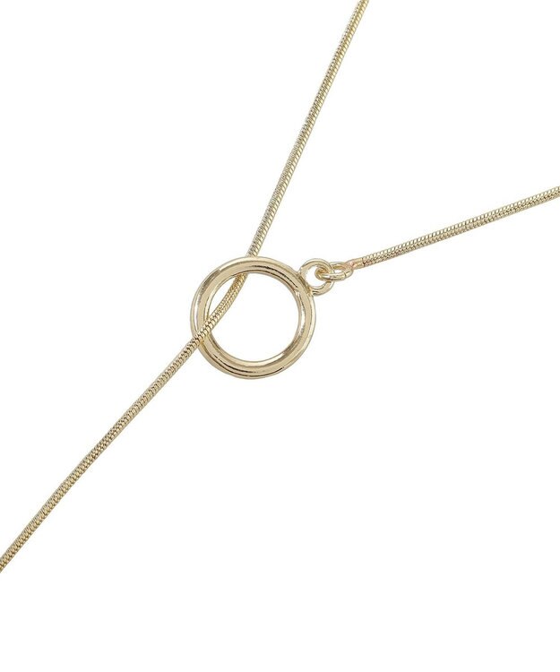 AMERICAN HOLIC コイントップY字ネックレス Gold