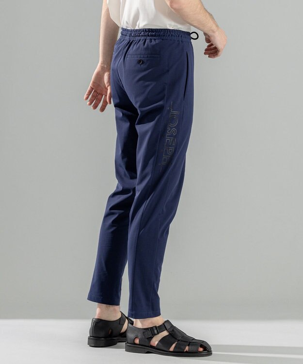JOSEPH HOMME 新素材【水滴除去性/ストレッチ/洗える】 デューエイトタックジャージー   イージーパンツ/ PEGG EASY ネイビー系