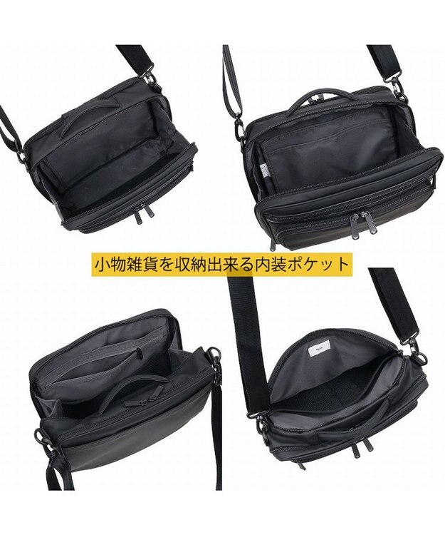 ACE BAGS & LUGGAGE ace. フレックスライトコート ビジネスバッグ 高強度PU加工生地 A4サイズ 8L 68234 エース ブラック