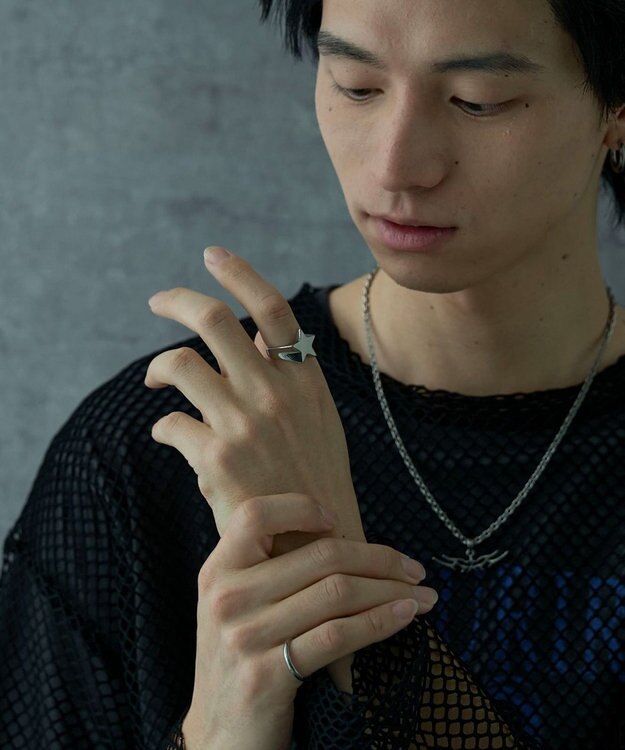 WEGO 2Pデザインリング 柄12