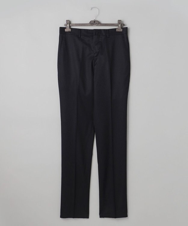 GOTAIRIKU 【保温性/ストレッチ/シワになりにくい】サキソニーストレッチパンツ_ノータック(25年モデル） ブラック系8