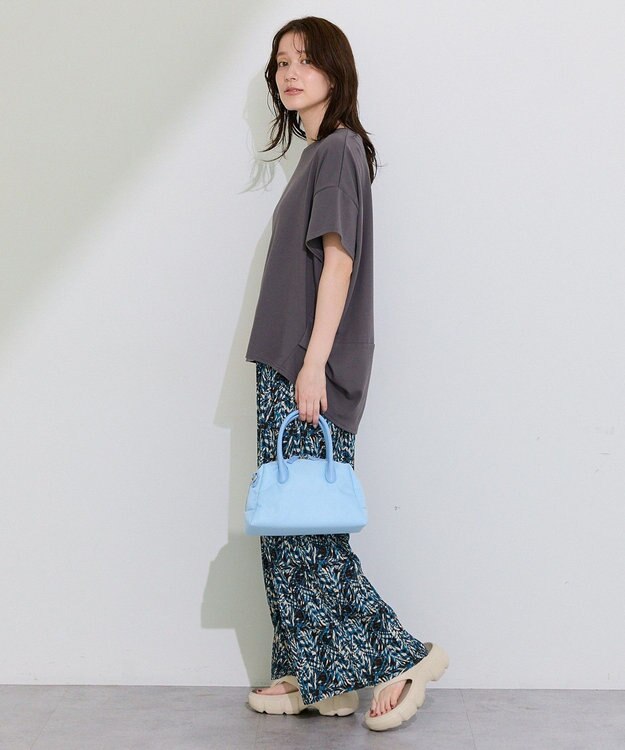 Green Parks 超冷感コクーンカットプルオーバー Gray