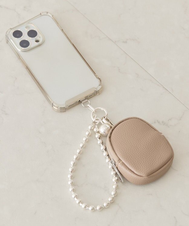 AMERICAN HOLIC マルチスマホショルダー Gray Beige