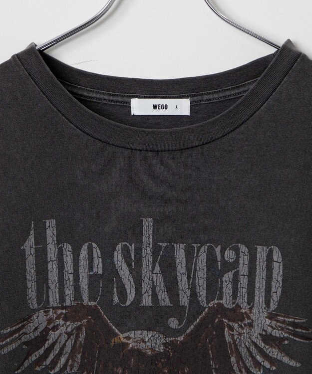 WEGO 【ユニセックス着用アイテム/手洗い可】ピグメントグラフィックノースリーブ 柄1