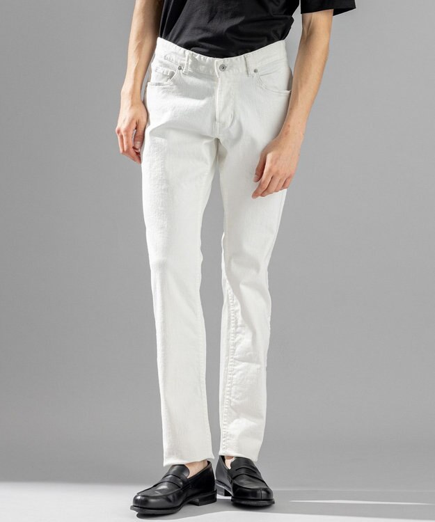 JOSEPH HOMME ストレッチデニム ホワイト / CIGAR 5P ホワイト系