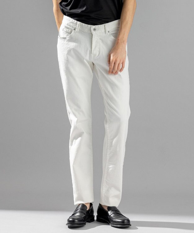JOSEPH HOMME ストレッチデニム ホワイト / CIGAR 5P ホワイト系