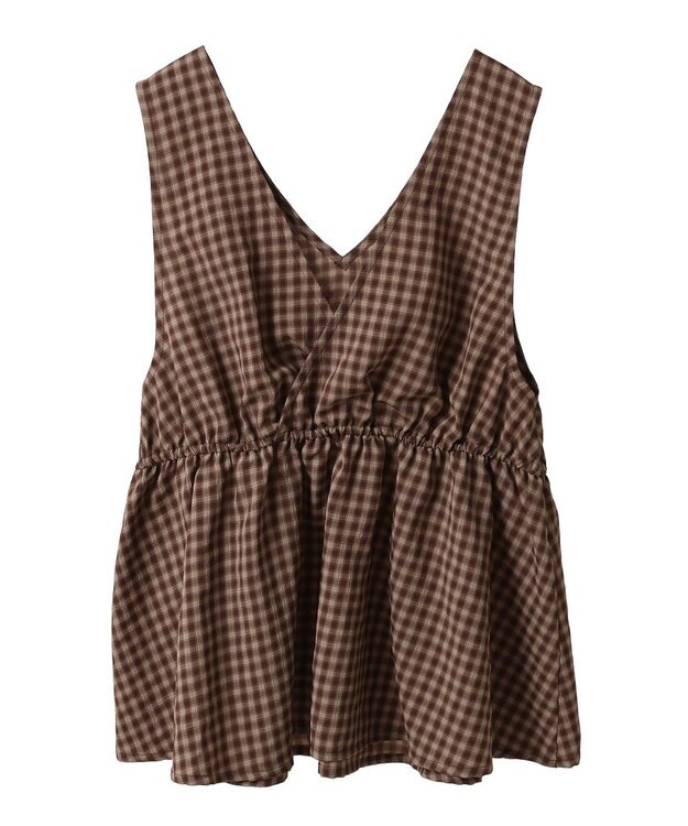 AMERICAN HOLIC 【前後2way】アソートペプラムベスト Check