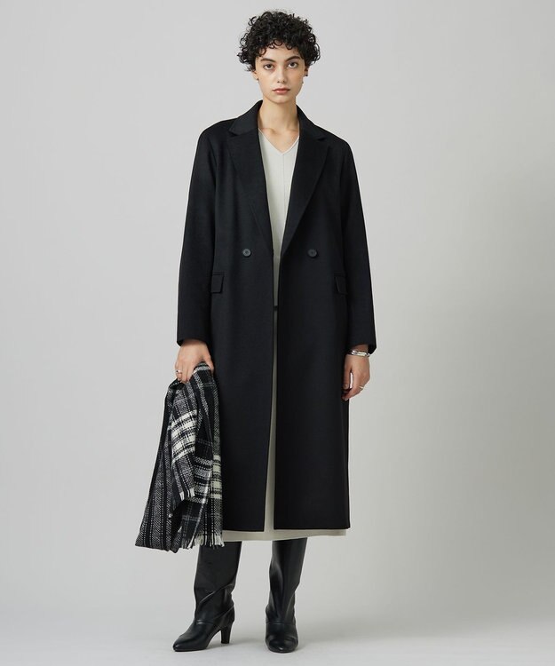 ICB 【洗える】 クロスコンビ Vネックプルオーバー トープ系