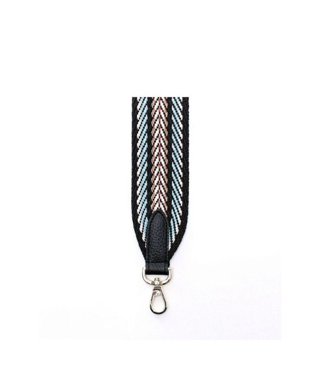 A.D.M.J. 【別売り】イタリアンテープショルダーストラップ(レギュラー/107cm) BK/SKK