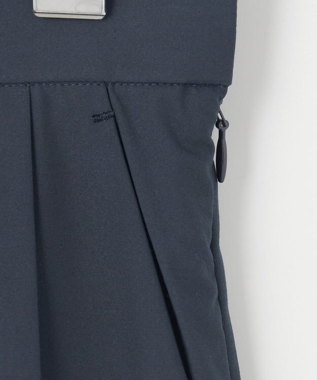 #Newans 【セレモニーにも】スカートライクワイドパンツ ネイビー