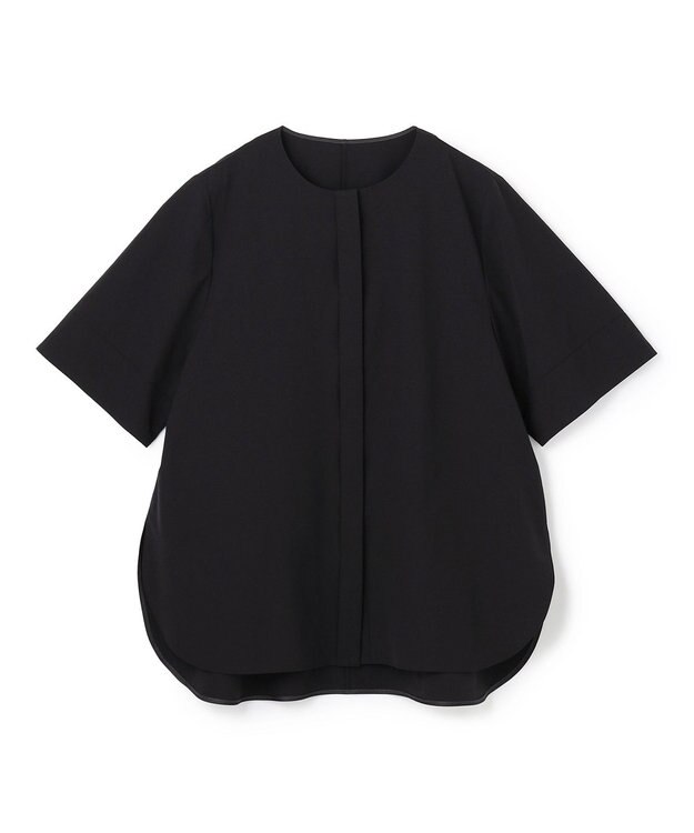 UNFILO 【セットアップ着用可】FINE MOVE ブラウス ブラック