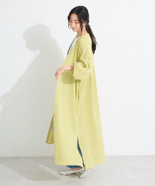 CRAFT STANDARD BOUTIQUE ジョーゼットワンピース Yellow