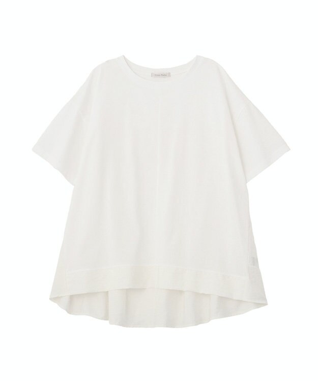 Green Parks バックタックドッキングプルオーバー Off White