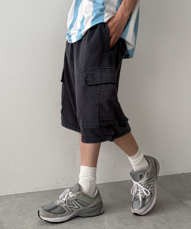 WEGO ケミカルカーゴショーツ スミクロ