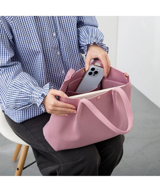 ROOTOTE 1074【手洗い可能】LT.デリ.ルフル-B 05：ダルピンク