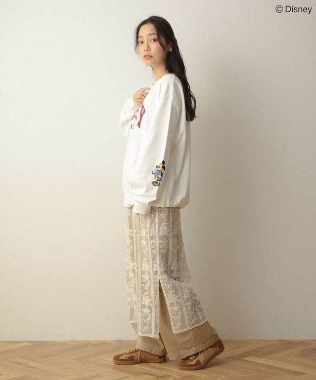 Green Parks ミッキー＆フレンズ／スウェット Off White