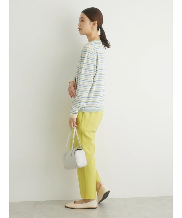 Green Parks きれいシルエットパンツ Yellow