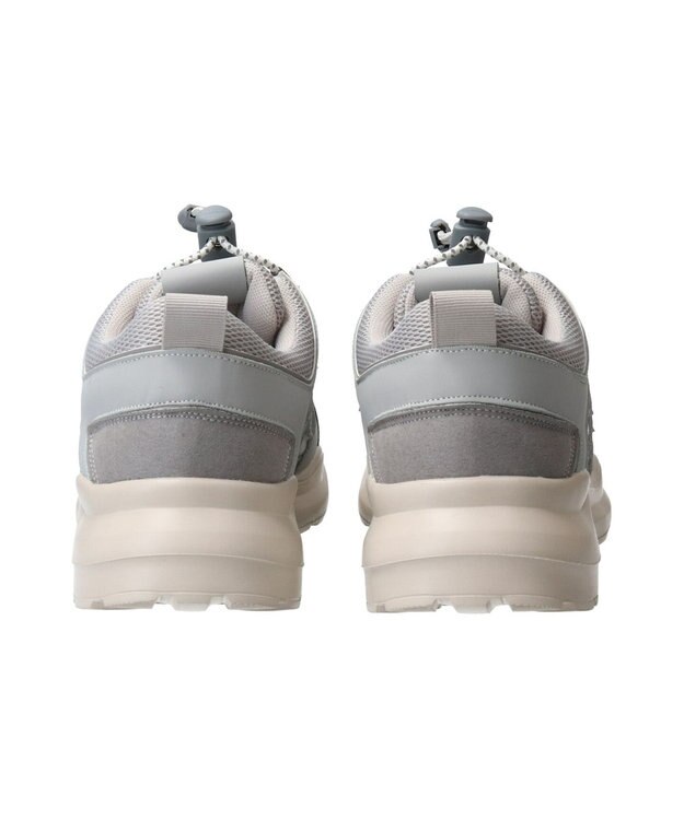 Bridget Birkin 【PARADIS COULEUR】異素材コンビワントーンスニーカー グレーコンビ