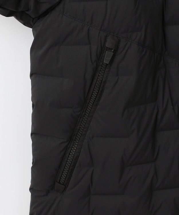 JOSEPH ABBOUD MOUNTAIN 【ストレッチ/軽量/パッカブル/ライナードッキング対応】2WAYストレッチダウンパーカー ブラック系