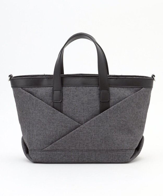 Y'SACCS リネンライク　イニシャルトート　Sサイズ ブラック