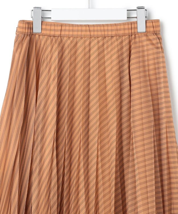 ICB カールマイヤープリーツ スカート アンバーブラウン